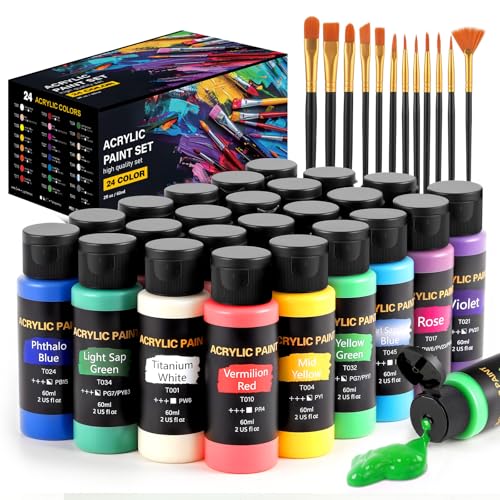 Bright Acrylic Paint Set