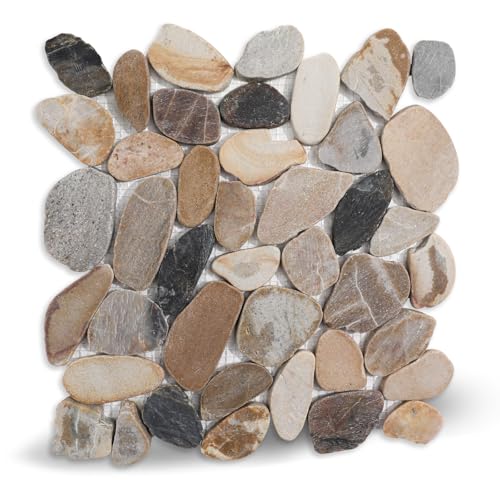 Brown Stone Shower Tiles