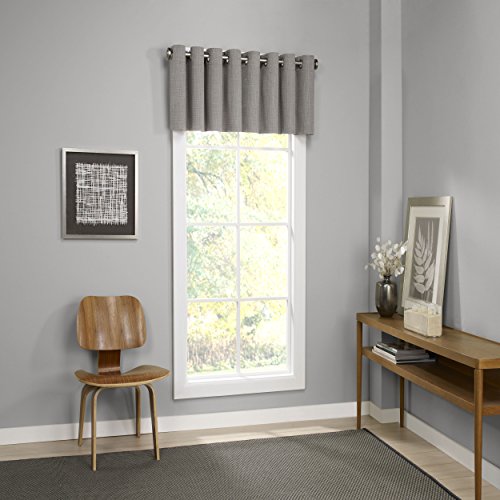 Brushed Nickel Curtain Valance
