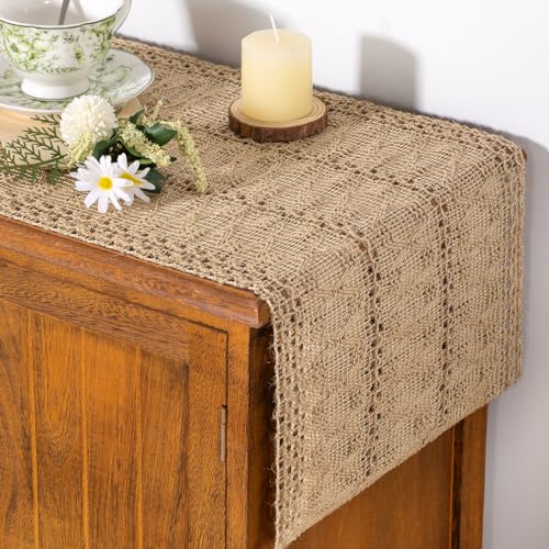 Sackcloth Table Overlay