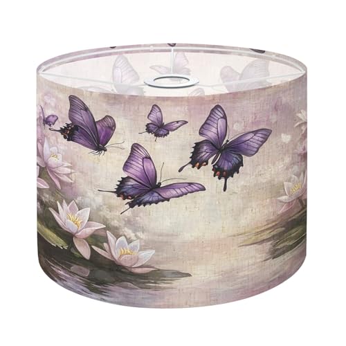 Artistic Butterfly Graphic Lamp Accessory
