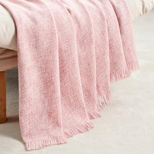 Luxury Cashmere Rose Throw