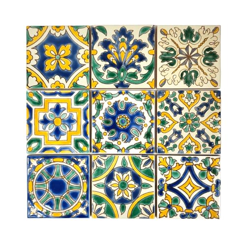 Colorful Ceramic Tile Wall Decor