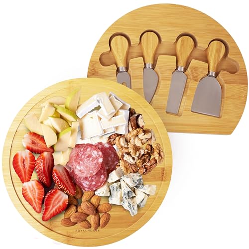 Chic Cheese Platter with Knives