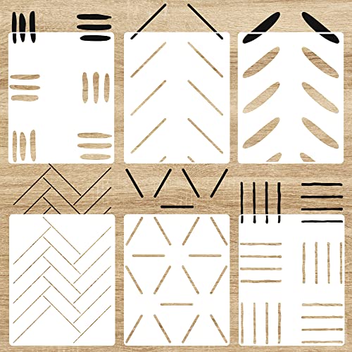 DIY Chevron Wall Stencils