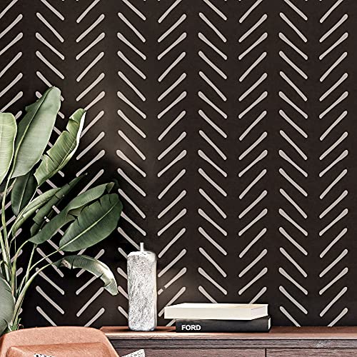 Chevron Wall Stencils