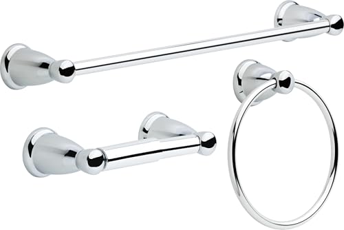 Chrome Towel Rod Ensemble