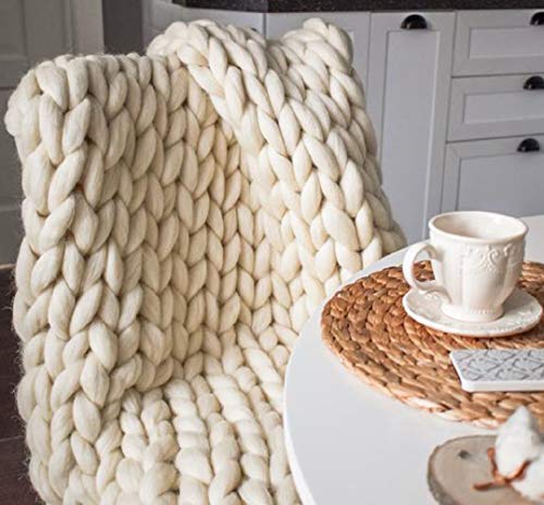 Thick Knit Wool Blanket