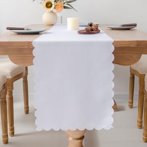 Traditional White Table Overlay