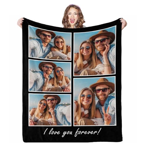 Collage Picture Blanket Set
