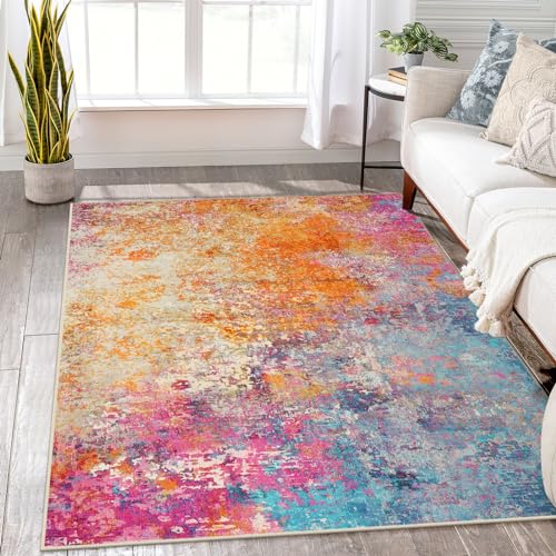 Vibrant Abstract Rug