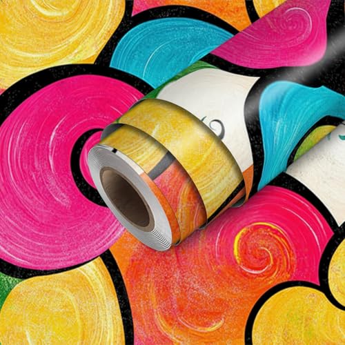 Colorful Abstract Wallpaper Roll