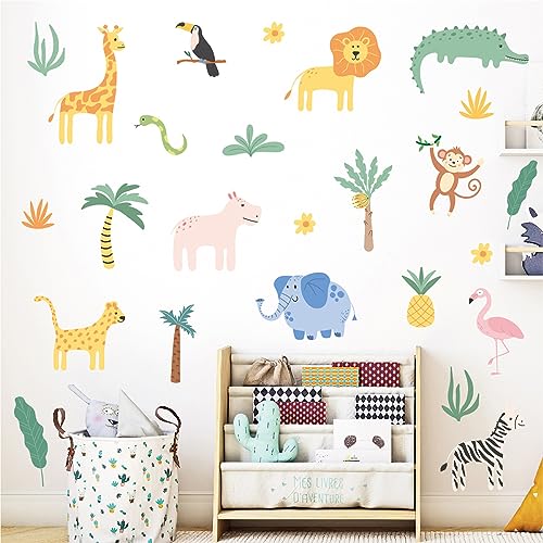 Colorful Animal Wall Decals