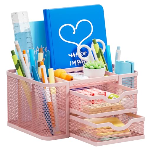 Colorful Desk Organizer Set