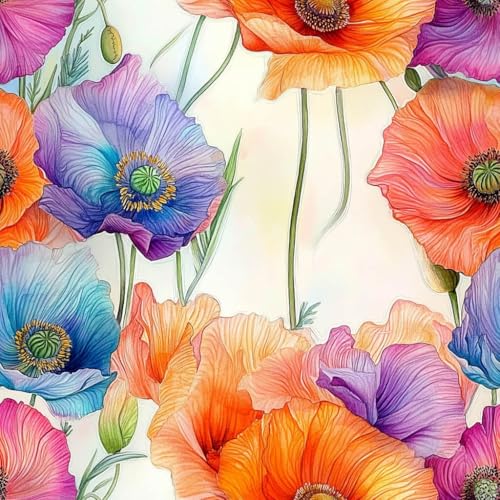 Colorful Floral Wallpaper