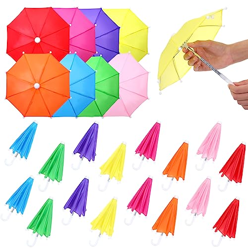 Vibrant Material Parasol Ornaments