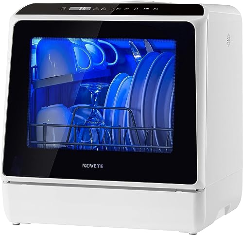 Space-Saving Compact Dishwasher