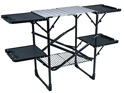 Compact Outdoor Cooking Table