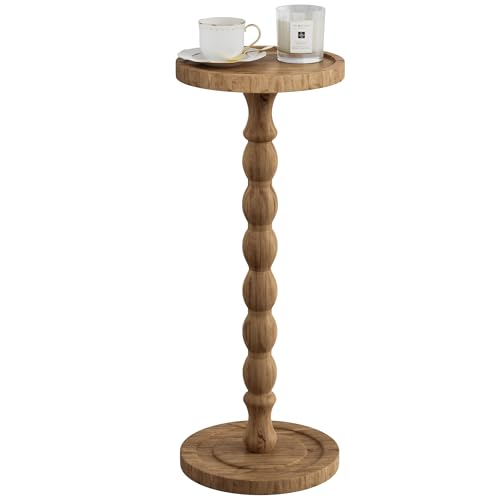 Compact Round Side Table