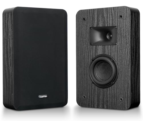 Compact Wall-Mounted Speaker System