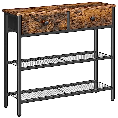 Console Table with Shoe Storage