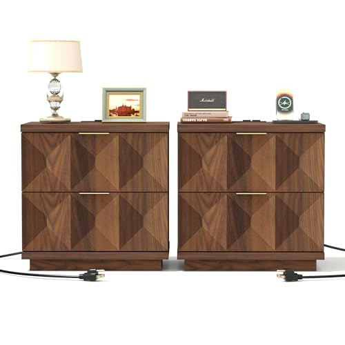 Modern Bedside Stand with Storage