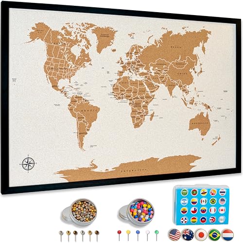 Pin Board Global Chart