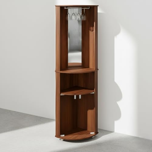 Mirrored Corner Bar Unit