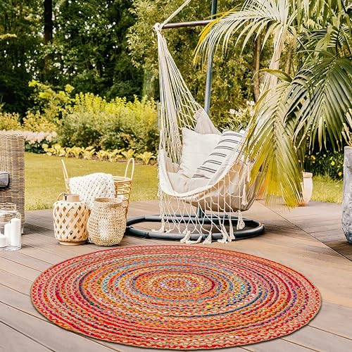 Cotton Braided Round Rug
