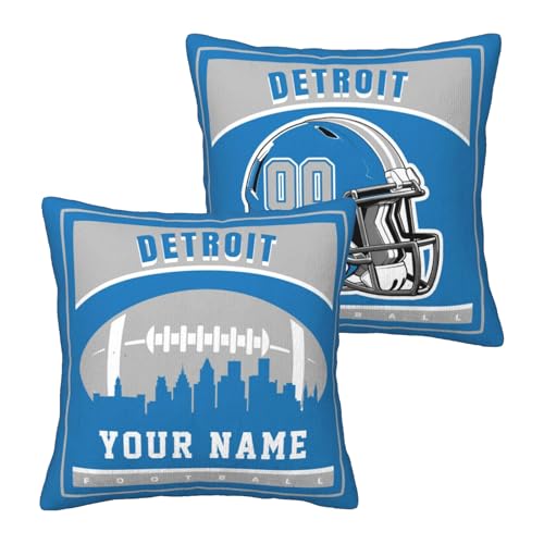 Custom Printed Sports Throw Pillow