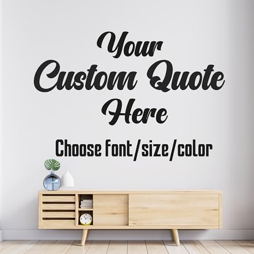 Custom Wall Decal Letters