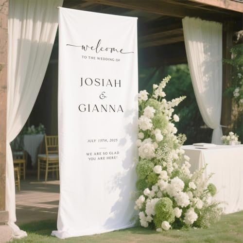 Custom Wedding Banner