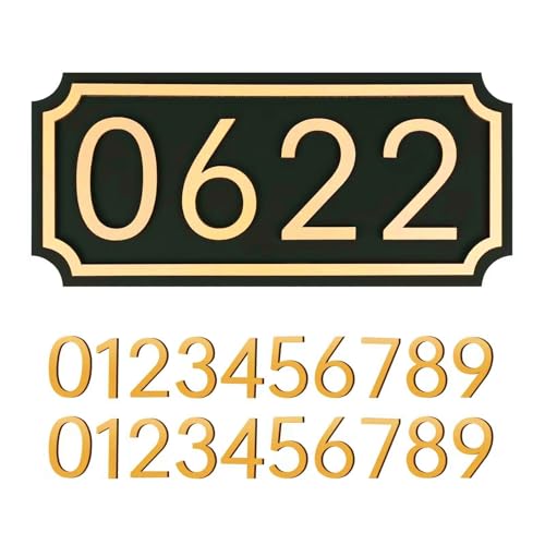 Customizable House Number Plaque