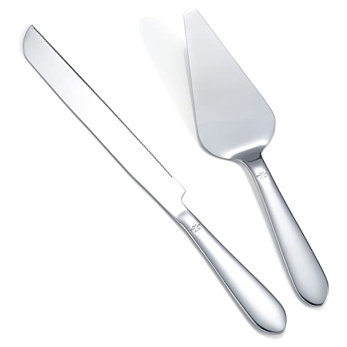 Decorative Cake Knife and Server Set