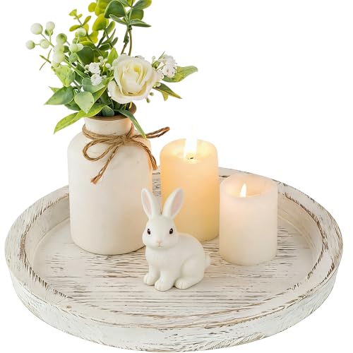 Decorative Candle Tray with Ornaments