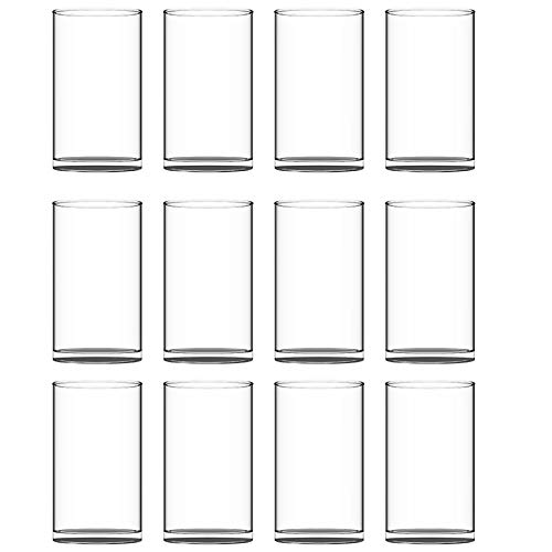 Decorative Glass Cylinder Vase Set