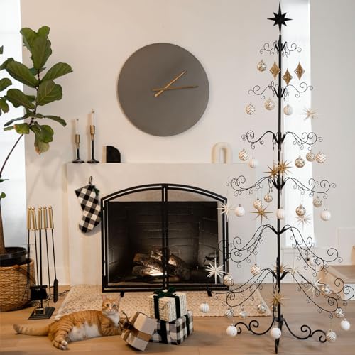 Decorative Metal Baluster with Tree Design