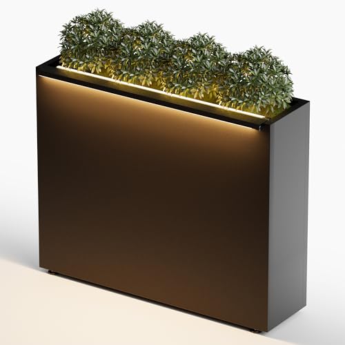 Decorative Planter Boxes with Lights