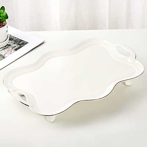 Decorative Porcelain Serving Tray