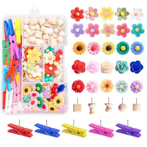 Decorative Push Pins Set