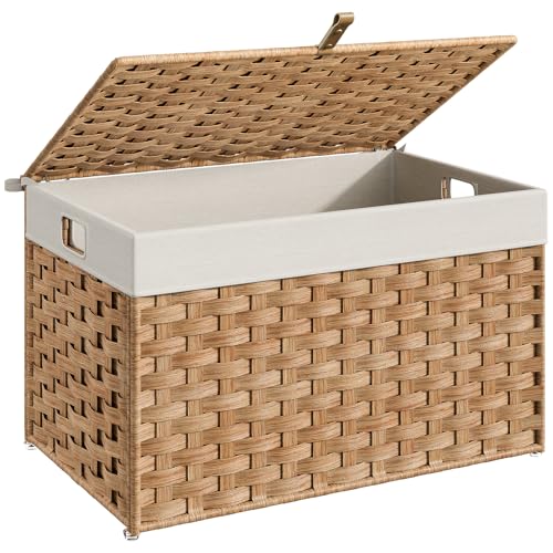 Set of Decorative Wicker Storage Baskets