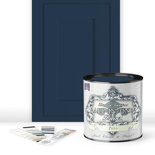 Deep Blue Cabinet Paint