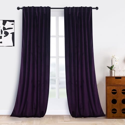 Profound Purple Plush Window Coverings