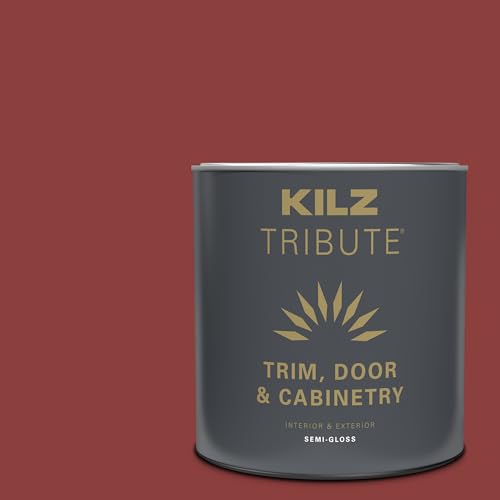 Deep Red Interior Paint