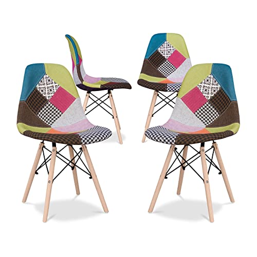 Eclectic Dining Chairs Set