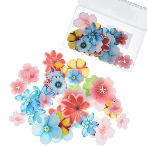 Consumable Blossom Dessert Toppers