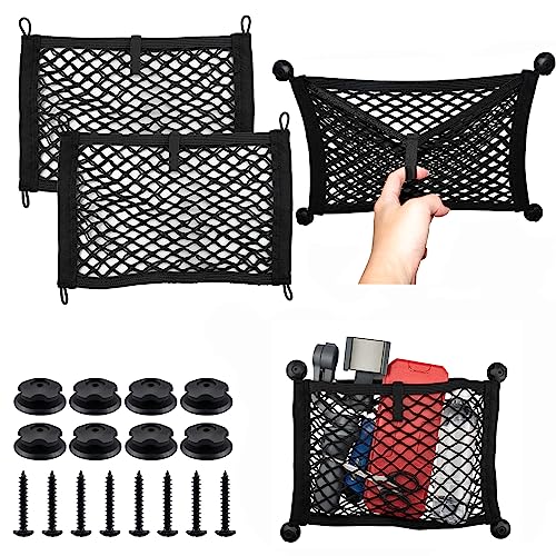 Elastic Mesh Cargo Organizer