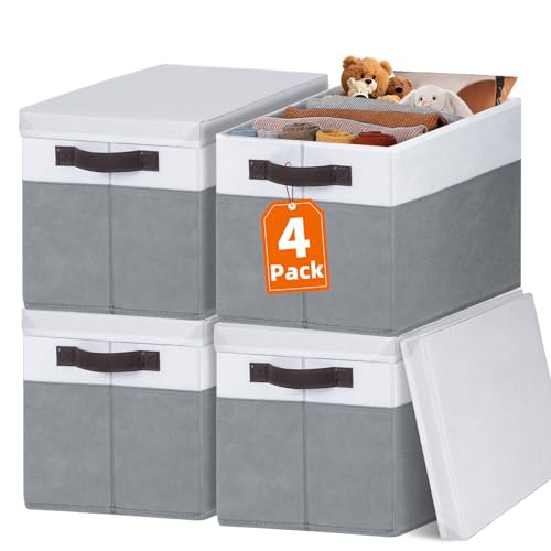 Stackable Fabric Storage Bins