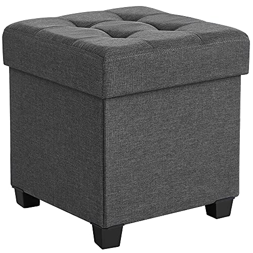 Fabric Storage Ottoman Cube