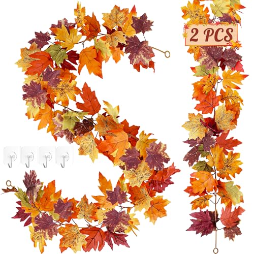 Varied Autumn Foliage Garlands